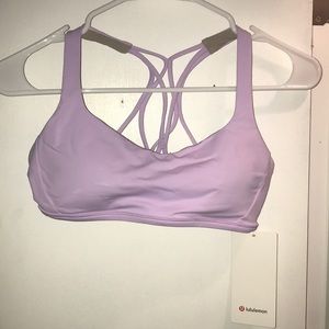 Purple Lululemon Sports Bra Size 6